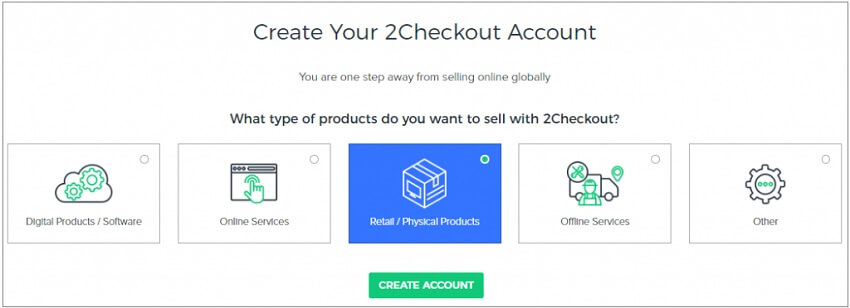 buy 2checkout accounts