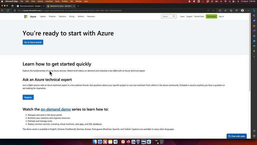 azure account for sale