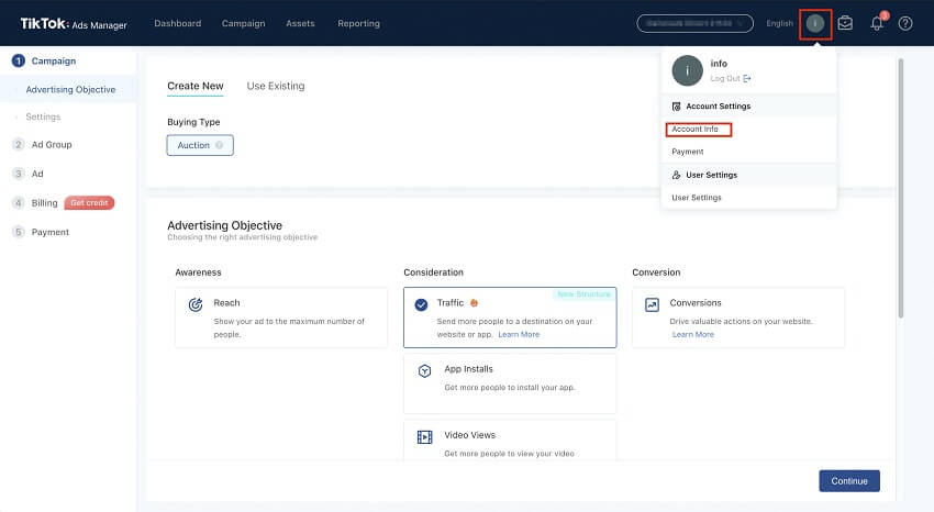 buy verified tiktok ads account