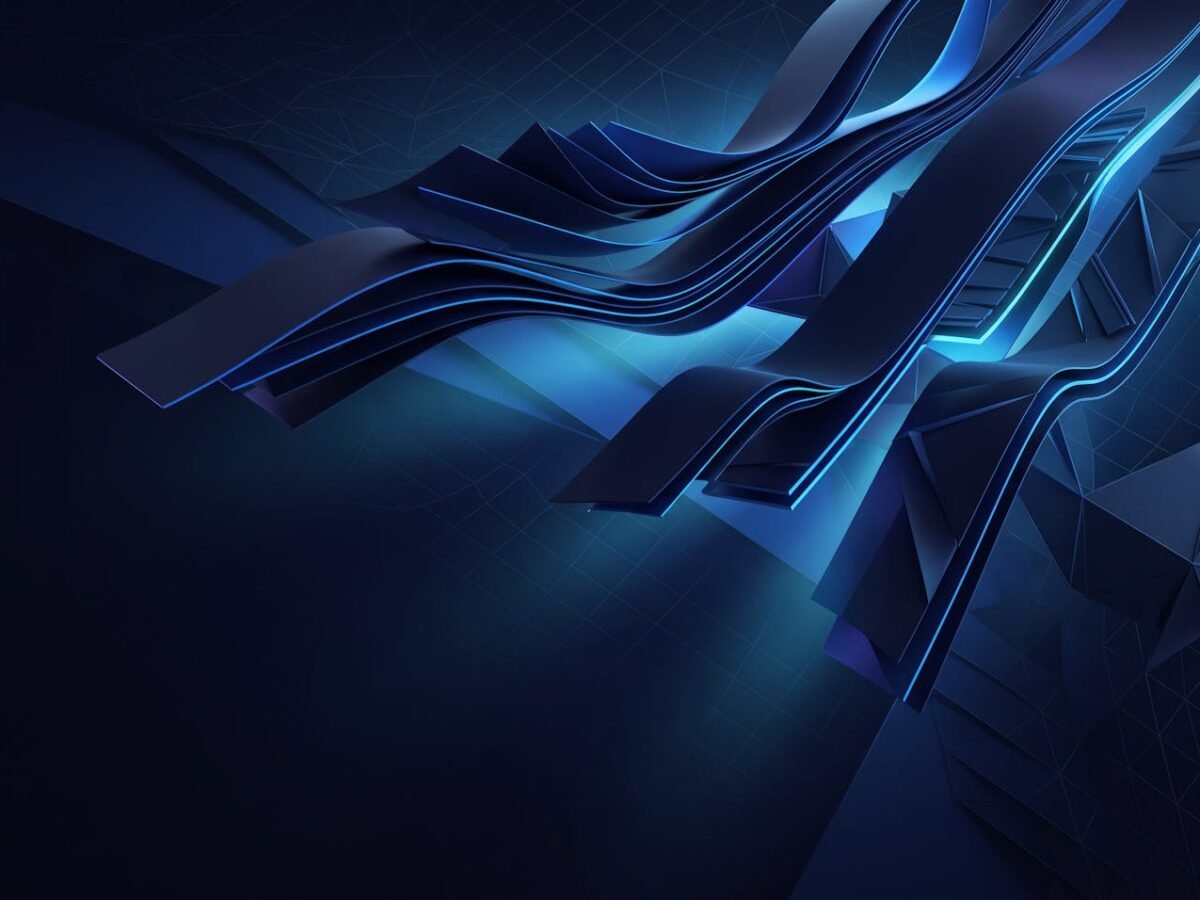 Buy Amazon SES Account from AccsMarket.shop, shown as folded ribbon planes streaming through space