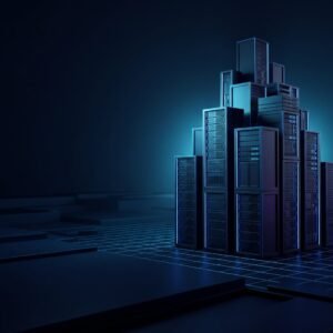 Buy Linode Account from AccsMarket.shop, shown as stacked vertical server rack columns
